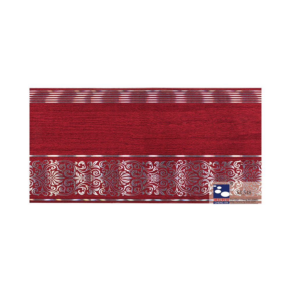 Hoa in đẹp nhiều màu tùy chỉnh 210mm Giấy dập nóng cho bảng PVC XL548
