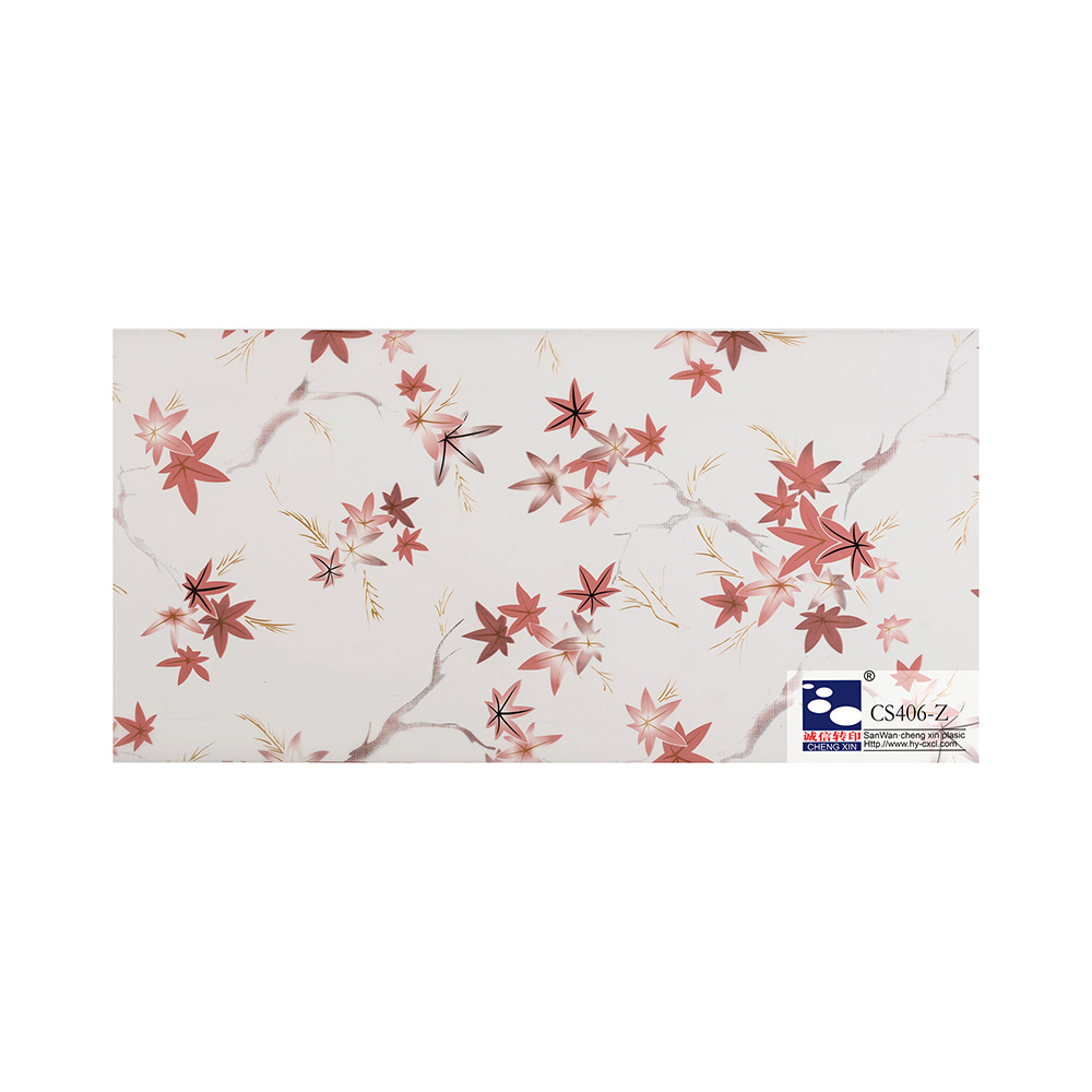 Các bản in màu khác nhau Đồ nội thất Laminate Phim dập nóng cho trang trí cửa CX403-Z