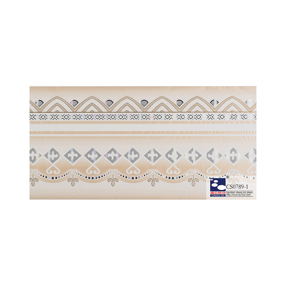Thời trang trang trí bằng gỗ cán màng giấy dập nóng cho trang trí nội thất CS0789-1